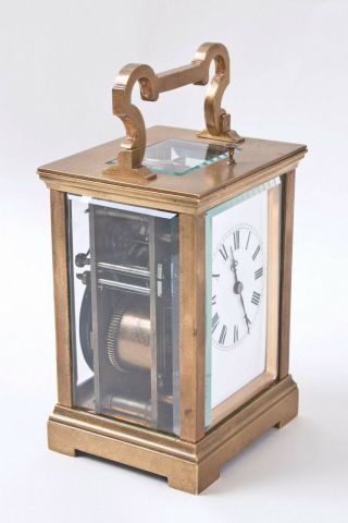 French Petite Sonnerie repeater carriage clock @ 1890 2
