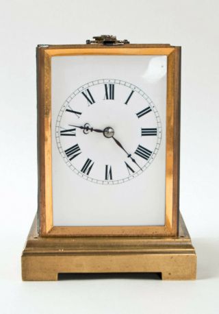 French Petite Sonnerie repeater carriage clock @ 1890 3