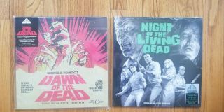 Dawn Of The Dead & Night Of The Living Dead Waxwork Lp Soundtrack Vinyl