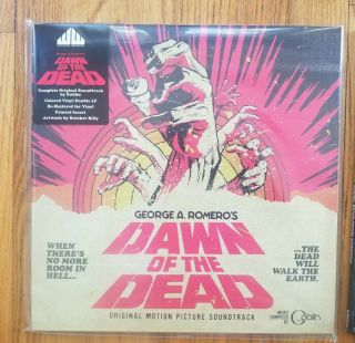 Dawn Of The Dead & Night of the Living Dead Waxwork LP Soundtrack Vinyl 2