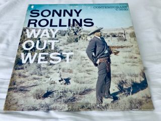 Sonny Rollins - Way Out West Contemporaray C 3530 Lp.  Yellow