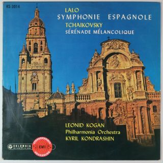 Lalo,  Symphonie Espagnole Op.  21 Etc / Leonid Kogan & Kiril Kondrashin / Listen