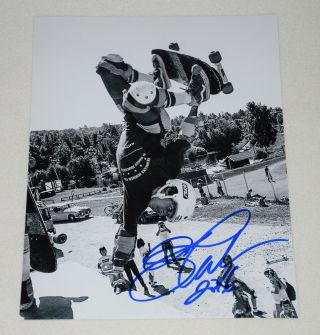 Steve Caballero Signed Autographed 8x10 Photo Exact Proof Skateboard Dogtown