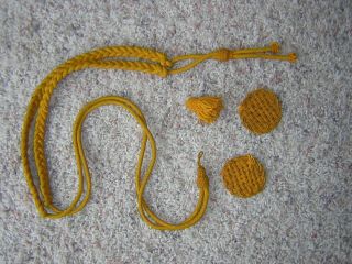 Us Army Indian Wars Cavalry Yellow Shoulder Cord