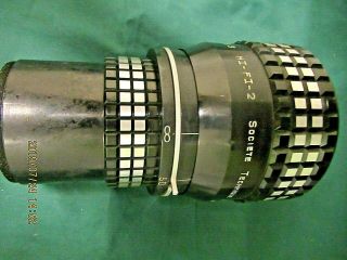 Vintage Hypergonar H Chretien Hi Fi - 2 Anamorphic 35mm Cinemascope Lens 9253