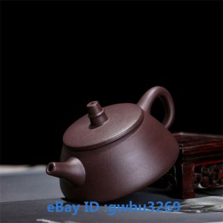 Chinese Yixing Zisha Teapot Handmade Zi Ni Han Zhao Teapot 200cc