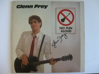 Glenn Frey - Rare Autographed Album - Eagles - Solo Lp Hand Signed - Deceased
