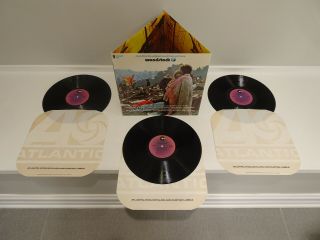 Nm - Stunning Woodstock Soundtrack Lp Mega Rare Purple Cotillion Jimi Hendrix
