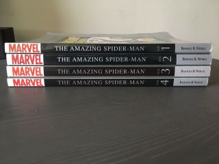 The Spider - Man Marvel Masterworks 1,  2,  3 & 4
