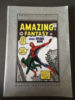 The Spider - man Marvel Masterworks 1,  2,  3 & 4 2