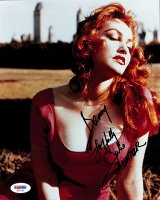 Julie Newmar Psa/dna Autographed Signed 8 X 10 Photo Certified