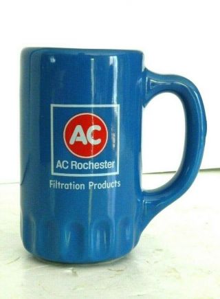Vintage Ac Rochester (spark Plug) Oil Filter Coffee Mug (flint Michigan)