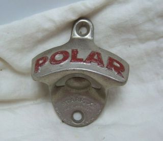 Vintage Polar Soda Starr - X Cast Iron Bottle Opener