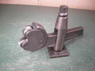 Old Machining Tools Machinist Premium Small Lathe Tool Post W/ Knurling