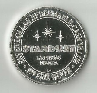 Stardust Casino Las Vegas.  999 $7 Silver Strike Lm Stars/enter The Night