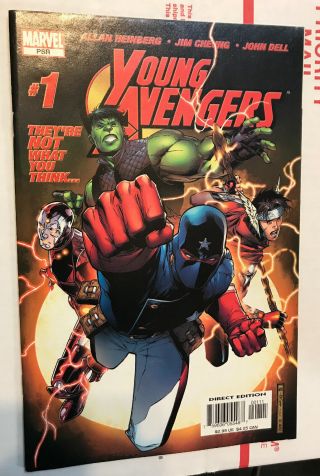 Young Avengers 1 Marvel Comics Vf First Appearances