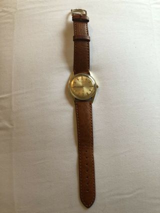1960s vintage GIRARD - PERREGAUX GYROMATIC men ' s automatic wristwatch 3