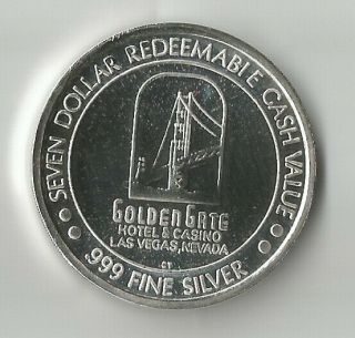 Golden Gate Casino Las Vegas.  999 $7 Silver Strike Ct Building Established 1906