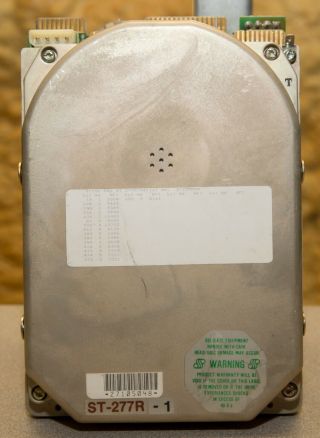Seagate St - 277r 65mb Rll Hard Drive Vintage 5.  25 " Hh