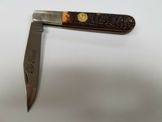 Vintage Westmark Ole Buck Barlow Knife Made In Usa
