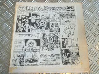 Rolling Stones All Meat Music Winter Tour 1973 Uk Double Lp