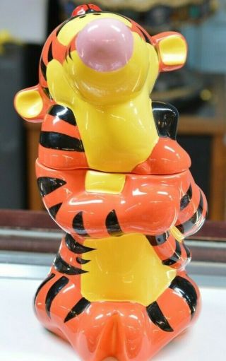 Vintage Winnie The Pooh " S Friend Tigger Treasure Craft 11 " Ceramic Cookie Jar