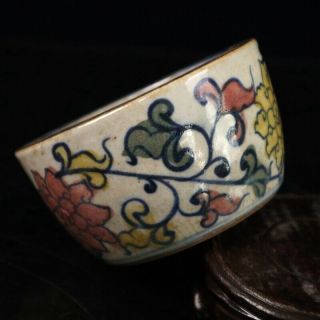 Fine Chinese Blue and White Underglaze Red Porcelain Flower Pot /Wb01 3