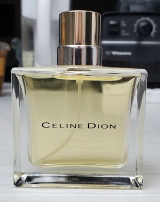 Celine Dion By Coty Vtg Discontinud 1.  7 Oz Perfume Spray No Box Very Near Full