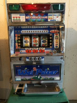 Wai Pulsar 2 Special Edition Japanese Slot Machine With Keys