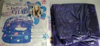 Vtg Nos Y2k 2000 Britney Spears Inflatable Chair Not Doll Concert T - Shirt