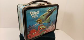 1967 Voyage To The Bottom Of The Sea Metal Lunch Box.  (no Thermos)