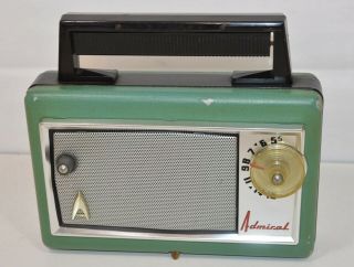 Vintage Admiral Model 518 Portable Tube Radio ✴ Not ✴star Trek✴