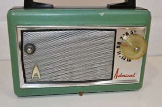 Vintage Admiral Model 518 Portable Tube Radio ✴ Not ✴Star Trek✴ 2
