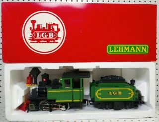 Vintage Lgb Lehmann G Scale 2017d Steam Locomotive & Tender -