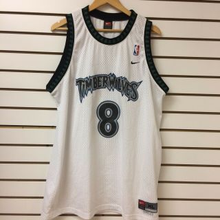 Vintage Minnesota Timberwolves Latrell Sprewell Nike Basketball Jersey Size Xl