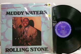 Vtg Muddy Waters Rolling Stone American Blues Vinyl Lp Record Rare