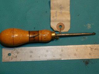 Nos Barnsley Solid Patt Groover Tool Leather Shoe Maker Saddlery Cobblers Tool