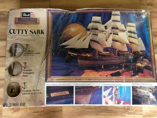 Vintage 1978 Revell Museum Classics Cutty Sark Large Model Complete Htf