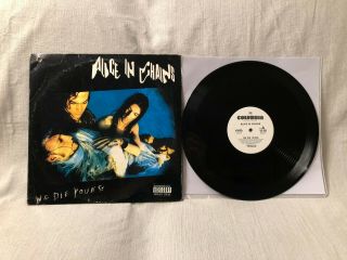 1990 Alice In Chains We Die Young Ep Columbia Records Cas 2095 Vg,  /vg Promo