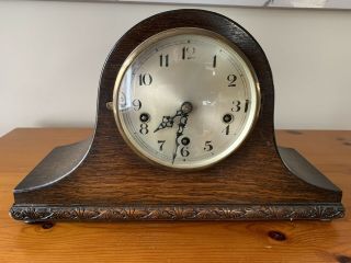 Vintage Haller A.  G.  Chiming Mantle Clock