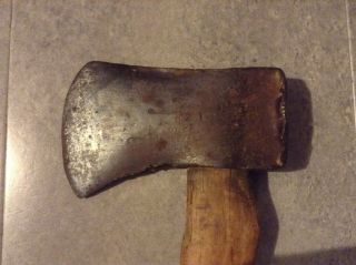 Rare Old Warren A&t Co.  Axe Warren Pa.  U.  S.  Forestry Service Stamp Hammer Poll Tool