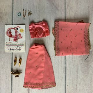 Vintage Barbie 1960’s Arabian Nights Outfit Bear Complete 2