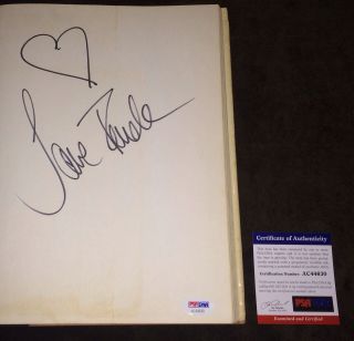 Jane Fonda Signed Autograph Jane Fonda 