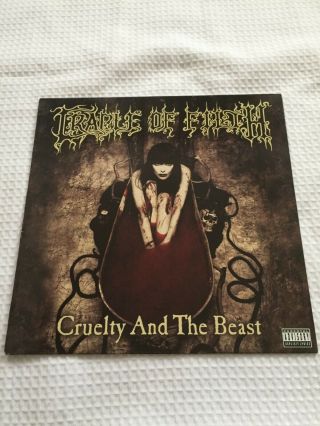 Cradle Of Filth - Cruelty And The Beast (pressing) L.  P