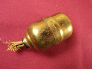 Antique Inline Electrical Lamp Cord Switch Rare Table Lamp Switch Vintage 3