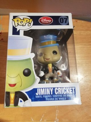Funko Disney Jiminy Cricket Vaulted Rare Pop 07