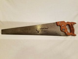 Royal Crown 26 " Warranted Superior Crosscut Saw By Pennsylvania Saw Corp.