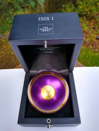 Sharper Image Most Difficult Puzzle Ever The ISIS I ORB Purple Gold No History 2