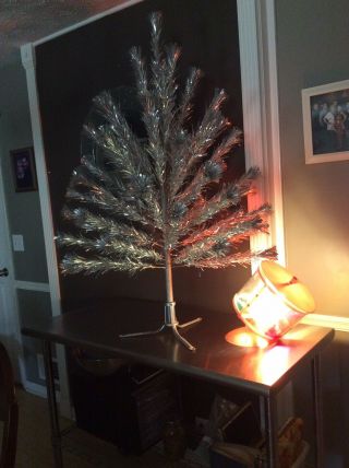 Vintage Peco Aluminum Christmas Tree 4 Ft