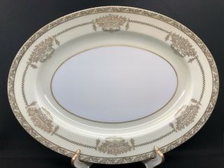 Vintage Noritake Fine China Oval Serving Platter 11 - 1/2” Bancroft 5481